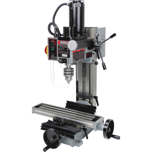 Mini Milling & Drilling Machine, 2 Speeds, 1/2" Drilling Capacity Helyx Safety & Industrial Supplies