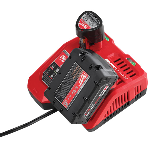 M18 & M12 Rapid Charger, 18 V, Lithium-Ion Helyx Safety & Industrial Supplies