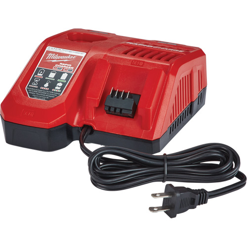M18 & M12 Rapid Charger, 18 V, Lithium-Ion Helyx Safety & Industrial Supplies