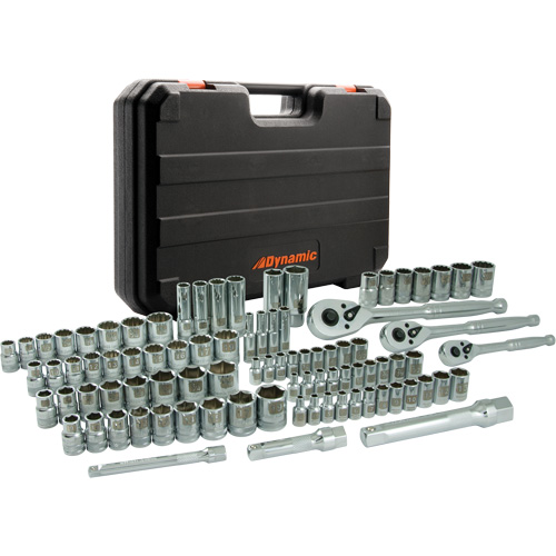 Jeu de douilles avec accessoires, 89 Mcx, Profond Helyx Safety & Industrial Supplies