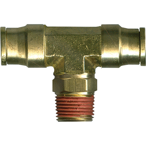 Swivel Branch Tee, Brass, 1/4" x 1/4" Helyx Safety & Industrial Supplies