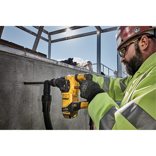 L-Shape SDS Plus Rotary Hammer, 3/16" - 7/8", 8.5 A, 0-5200 BPM BPM, 0-1150 RPM RPM, 2.58 ft.-lbs. Helyx Safety & Industrial Supplies