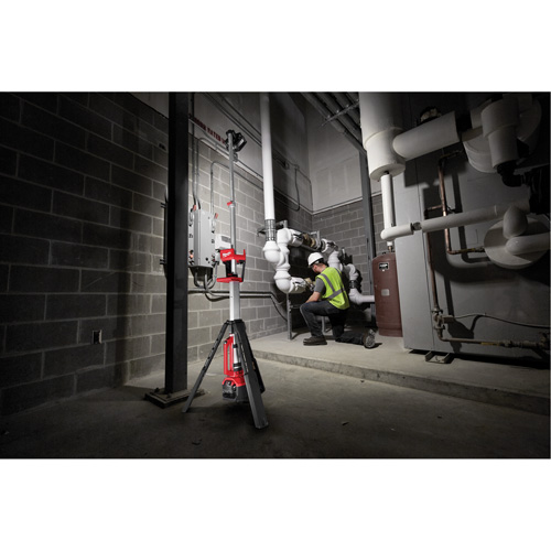 M18 Rocket Dual Power Tower Light, LED, 2500 Lumens, Aluminum Housing Helyx Safety & Industrial Supplies