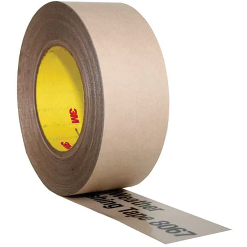 Ruban d'&eacute;tanch&eacute;it&eacute; toutes saisons s&eacute;rie 8067, 152,4 mm (6") x 22,86 m (75'), Brun Helyx Safety & Industrial Supplies