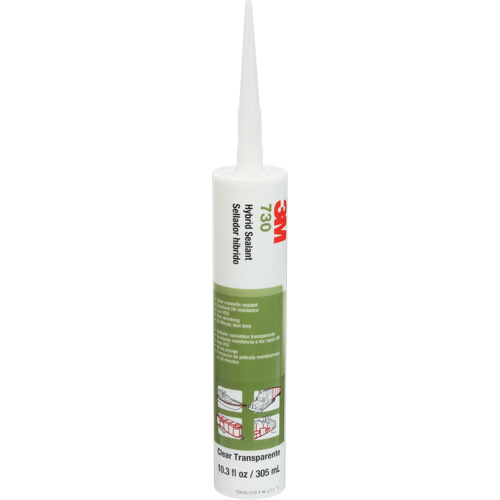 730 Hybrid Sealant, 305 ml, Cartridge, Clear Helyx Safety & Industrial Supplies