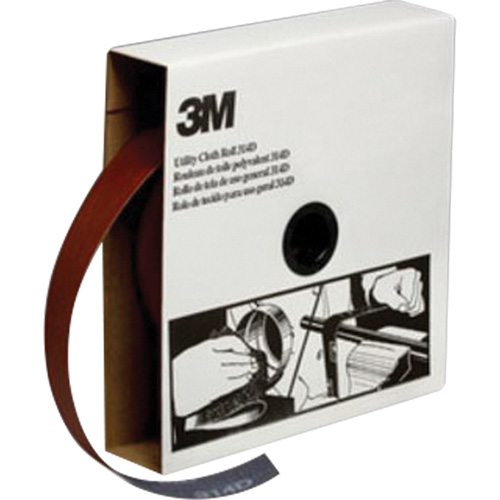 Rouleau de toile abrasive utilitaire, Oxyde d'aluminium, 1-1/2" la x 150' lo, Grain P400 Helyx Safety & Industrial Supplies
