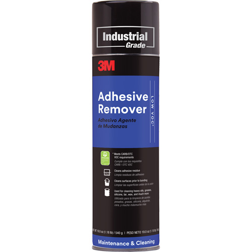 Low VOC Adhesive Remover, 24 fl. oz., Aerosol Can Helyx Safety & Industrial Supplies