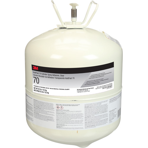 Scotch-Weld HoldFast 70 Spray Adhesive, Clear, Canister Helyx Safety & Industrial Supplies