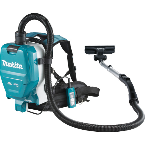 LXT Backpack Vacuum Cleaner, 0.5 US Gal. (1.9 Litres) Helyx Safety & Industrial Supplies