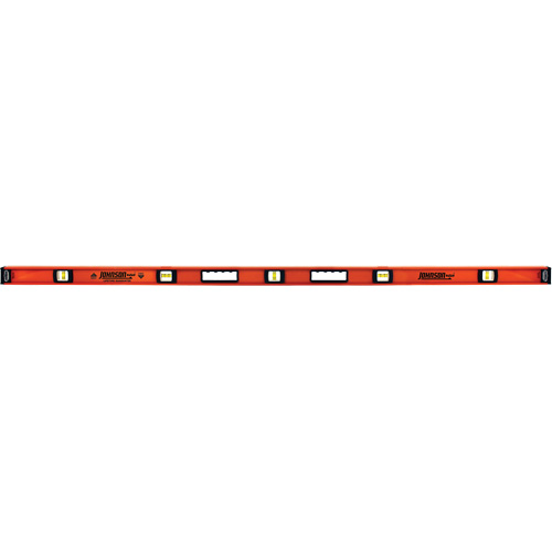 Heavy Duty Level, I-Beam, 72" L, Aluminum, 5, Non-Magnetic Helyx Safety & Industrial Supplies