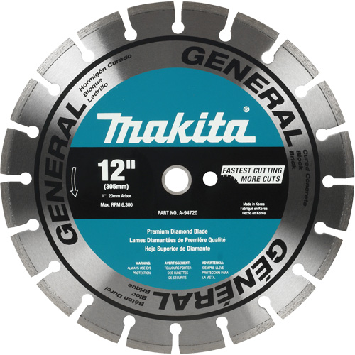 General Purpose Segmented Diamond Blade Helyx Safety & Industrial Supplies
