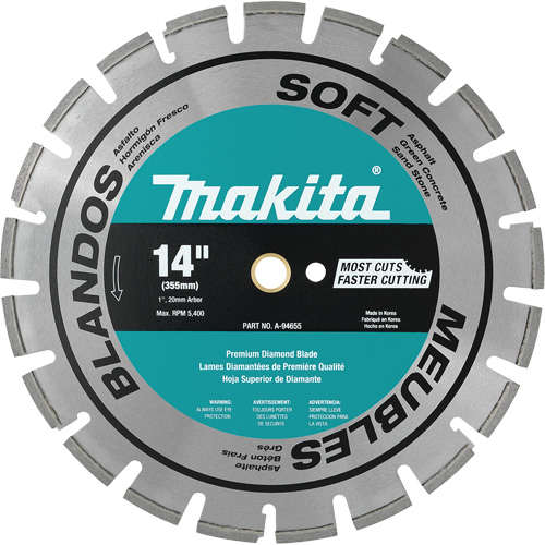 Soft Material Segmented Diamond Blade Helyx Safety & Industrial Supplies