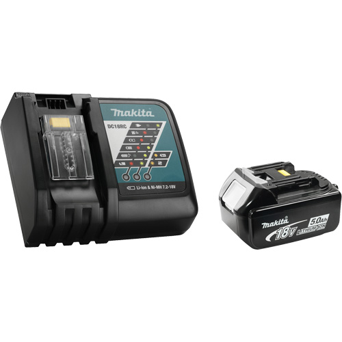 Ensemble batterie et chargeur rapide, 18 V, Lithium-ion Helyx Safety & Industrial Supplies