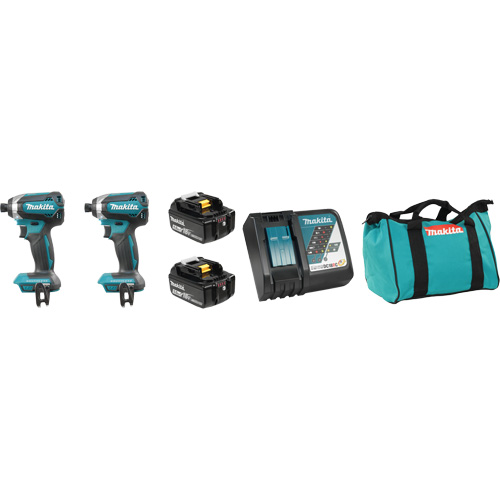 Ensemble de 2 outils avec moteur sans balai LXT, Lithium-ion, 18 V Helyx Safety & Industrial Supplies