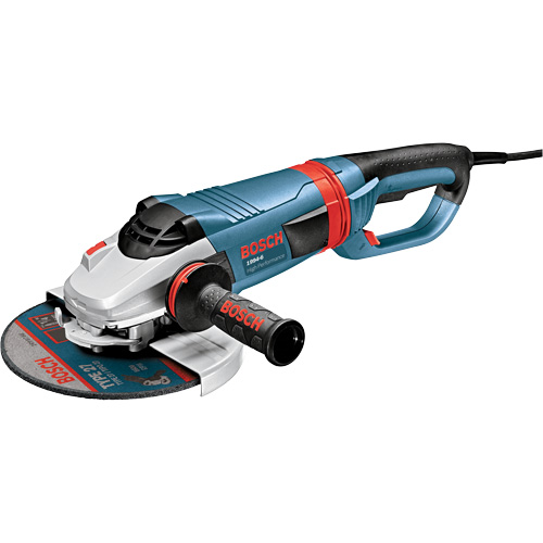 Grande meule angulaire &agrave; haute performance, 9", 120 V, 15 A, 6500 Tr/min Helyx Safety & Industrial Supplies