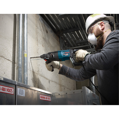 SDS-Plus&reg; Bulldog Xtreme Rotary Hammer, 3/16" - 5/8", 8 A, 0-5800 BPM, 0-1300 RPM, 2.0 ft.-lbs. Helyx Safety & Industrial Supplies