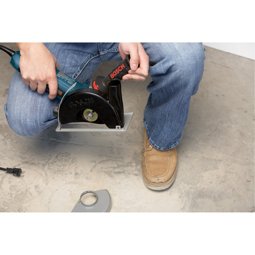 Dust-Extraction Guard For Small Angle Grinders Helyx Safety & Industrial Supplies