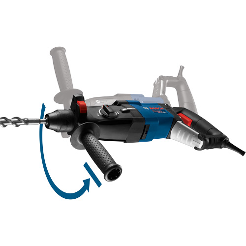 SDS-Plus&reg; Bulldog Xtreme Max Rotary Hammer, 8.5 A, 0-5100 BPM, 0-1300 RPM, 2.4 ft.-lbs. Helyx Safety & Industrial Supplies