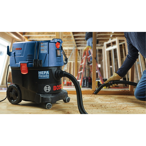 Dust Extractor, Abatement, 9 US Gal. (34.1 Litres) Capacity, Hepa Filtration Helyx Safety & Industrial Supplies