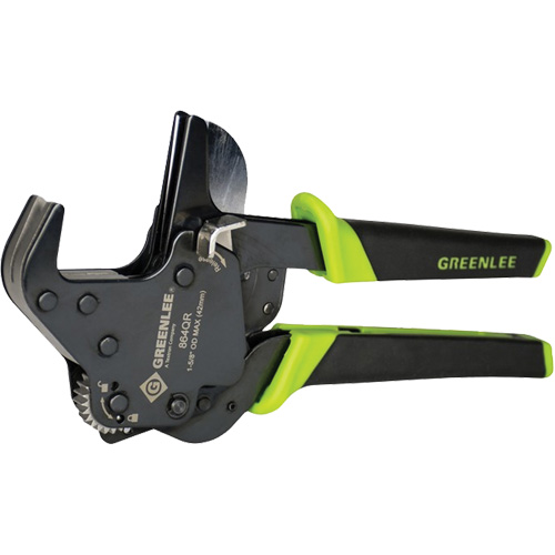 Cisaille &agrave; PVC &agrave; rochet ouverture rapide, Capacit&eacute; de 1-5/8" Helyx Safety & Industrial Supplies