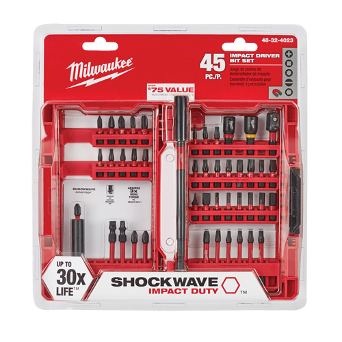 Jeu d'embouts pour cl&eacute; &agrave; chocs Shockwave Helyx Safety & Industrial Supplies