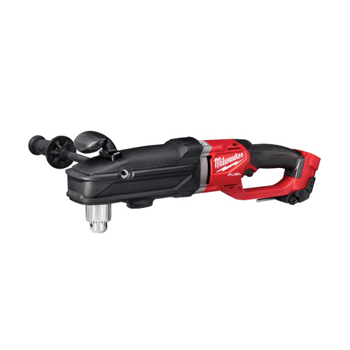 M18 Fuel Super Hawg Right Angle Drill (Tool Only), 18 V, 1/2" Chuck, Lithium-Ion Helyx Safety & Industrial Supplies