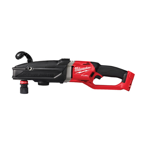 M18 Fuel Super Hawg Right Angle Drill (Tool Only), 18 V, 1/2" Chuck, Lithium-Ion Helyx Safety & Industrial Supplies