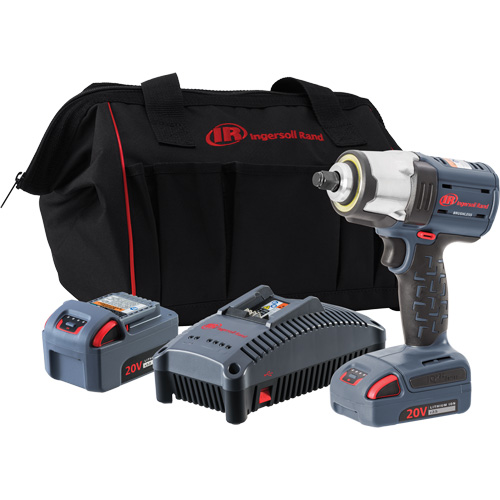 Ensemble de cl&eacute;s &agrave; chocs compactes sans fil IQv20, 20 V, Mandrin 1/2" Helyx Safety & Industrial Supplies