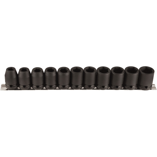 Jeu de douilles, 11 Mcx, Chocs, Prise de 1/2" Helyx Safety & Industrial Supplies