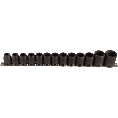 Jeu de douilles, 13 Mcx, Chocs, Prise de 1/2" Helyx Safety & Industrial Supplies