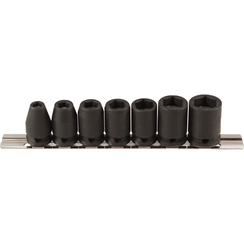 Jeu de douilles magn&eacute;tiques, 7 Mcx, Chocs, Prise de 3/8" Helyx Safety & Industrial Supplies