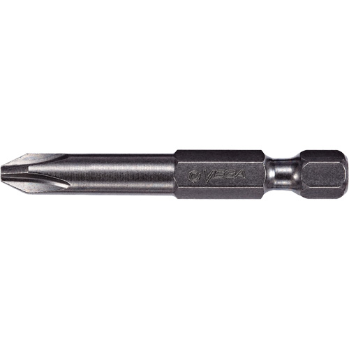 Embout pour outil &eacute;lectrique, Phillips, Embout #2, Prise 1/4", Longueur 2-3/4" Helyx Safety & Industrial Supplies
