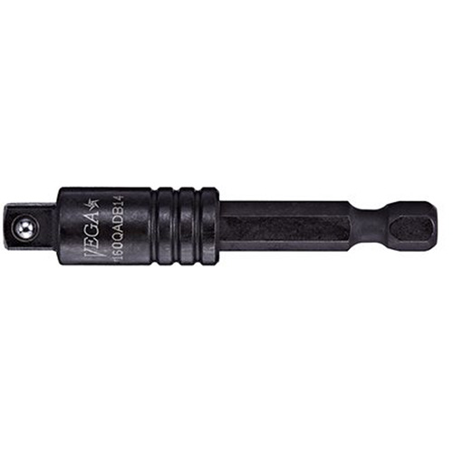 Adaptateur et rallonge pour douille &agrave; d&eacute;clenchement rapide, 1/4" Prise, Dimension m&acirc;le 1/4", Sph&eacute;rique, 3" lo Helyx Safety & Industrial Supplies