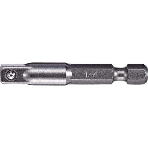 Adapter & Extension, 1/4" Drive Size, 1/4" Male Size, Ball, 2" L Helyx Safety & Industrial Supplies