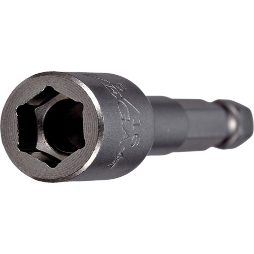 Tourne-&eacute;crou, Embout 1/4", Prise 1/4", 2-9/16" lo, Non magn&eacute;tique Helyx Safety & Industrial Supplies