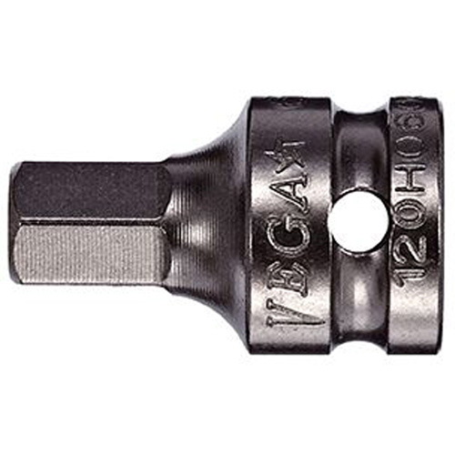 Embout &agrave; ins&eacute;rer, Hexagonale, 1/8" x 3/4" lo, Prise 1/4" Helyx Safety & Industrial Supplies