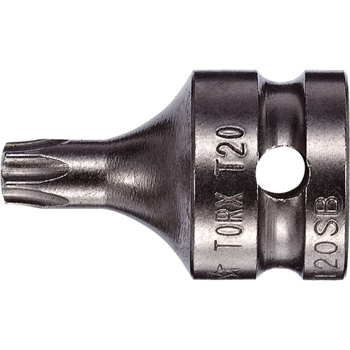 Embout &agrave; ins&eacute;rer, Torx inviolable, 8 x 3/4" lo, Prise 1/4" Helyx Safety & Industrial Supplies