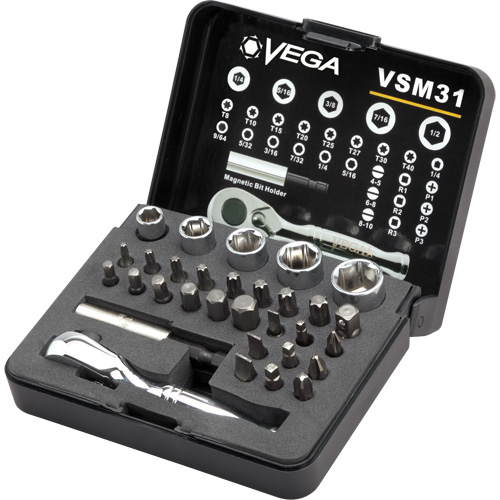 Bit, Socket & Ratchet Set Helyx Safety & Industrial Supplies