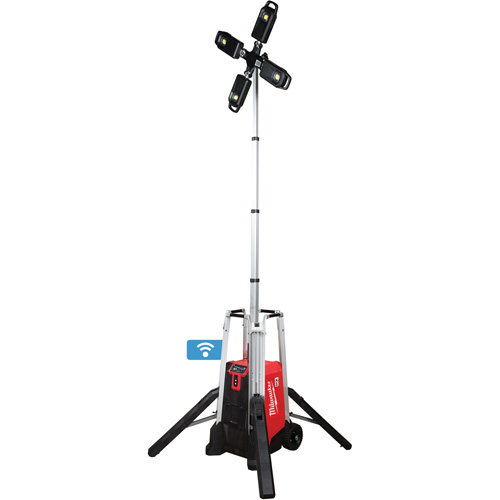 MX Fuel Rocket Tower Light & Charger, LED, 27000 Lumens Helyx Safety & Industrial Supplies