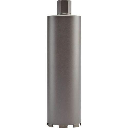Diamond Ultra Dry Core Drill Bit, 2", 13" Depth of Cut, 1-1/4"-7 Thread Helyx Safety & Industrial Supplies
