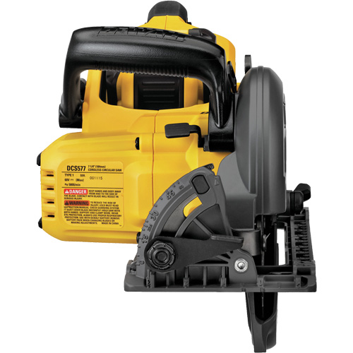 FlexVolt&reg; Worm Drive Style Saw Kit, 7-1/4", 60 V Helyx Safety & Industrial Supplies