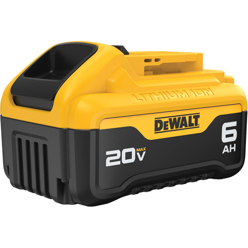 Max XR&reg; Premium Battery Pack, Lithium-Ion, 20 V, 6 Ah Helyx Safety & Industrial Supplies