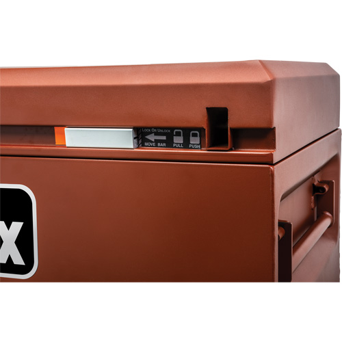 Armoire Site-Vault, 36" x 20" x 27-1/2", Acier, Orange Helyx Safety & Industrial Supplies