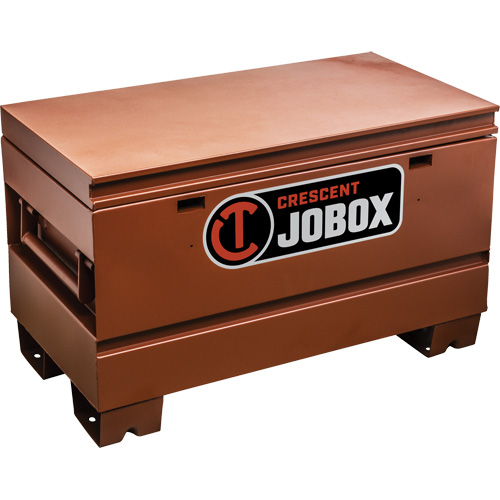 Coffre de chantier de s&eacute;rie Tradesman, 36" x 19-1/2" x 22", Acier, Orange Helyx Safety & Industrial Supplies