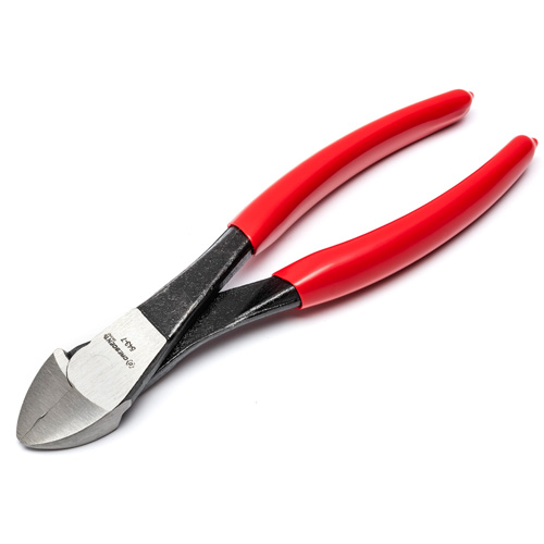 Pince &agrave; coupe diagonale &agrave; poign&eacute;e tremp&eacute;e pour travaux lourds — en sac, 7" lo Helyx Safety & Industrial Supplies