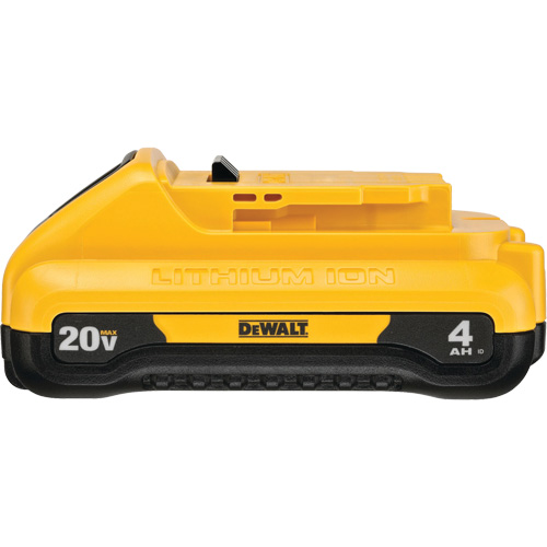 Max* Compact Battery Pack, Lithium-Ion, 20 V, 4 Ah Helyx Safety & Industrial Supplies