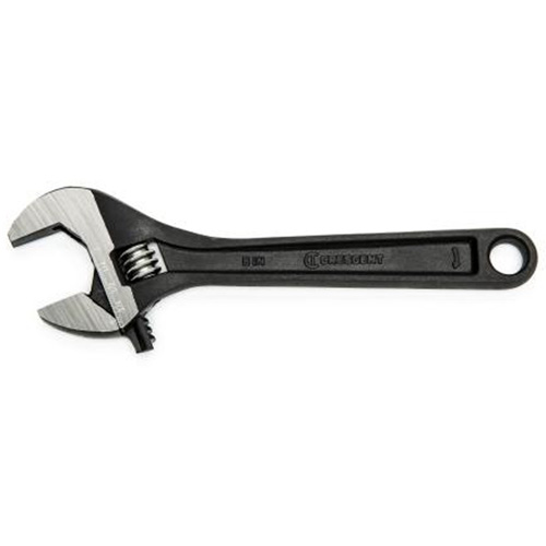Adjustable Wrench, 6" L, 15/16" Max Width, Black Oxide Helyx Safety & Industrial Supplies