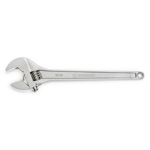Cl&eacute; &agrave; molette, 15" lo, la max. 1-11/16", Chrome Helyx Safety & Industrial Supplies