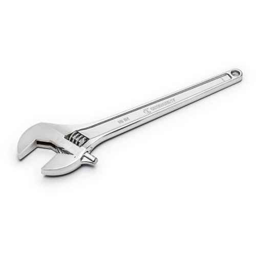 Adjustable Wrench, 18" L, 2-1/16" Max Width, Chrome Helyx Safety & Industrial Supplies