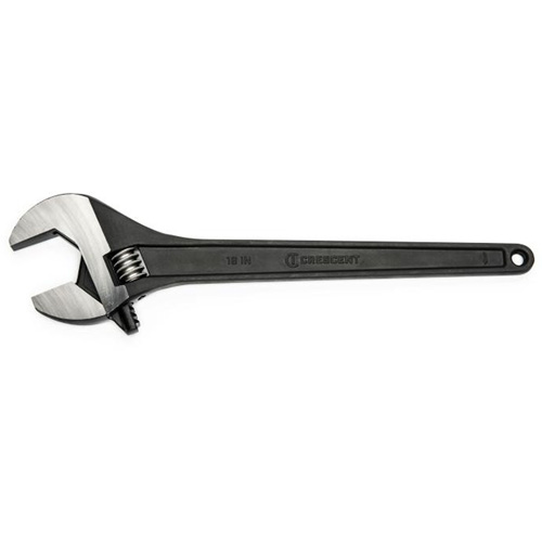 Adjustable Wrench, 18" L, 2" Max Width, Black Helyx Safety & Industrial Supplies